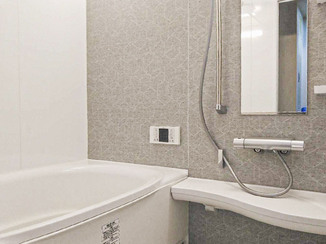 バスルームリフォーム お掃除がしやすい、機能的な浴室＆洗面所